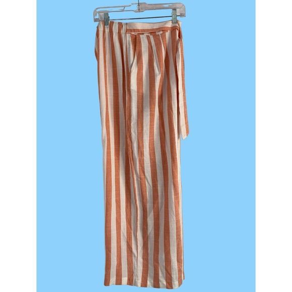 Volcom Pants - Women’s Volcom coco beach pants size large 5895 wide leg high rise vacation